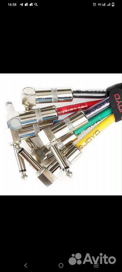 Joyo гитарные патчи для педалей эффектов