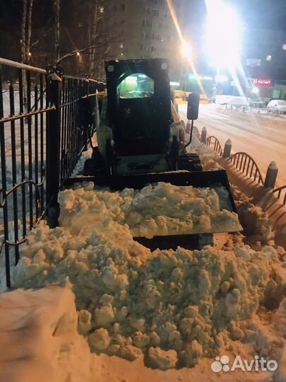 Услуги мини погрузчика