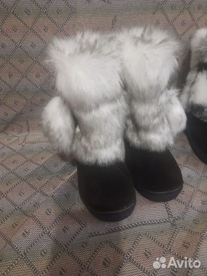 Зимние сапожки (унты) для девочки