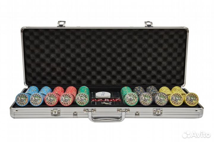 Покерный набор Nevada Jack Ceramic 500 фишек