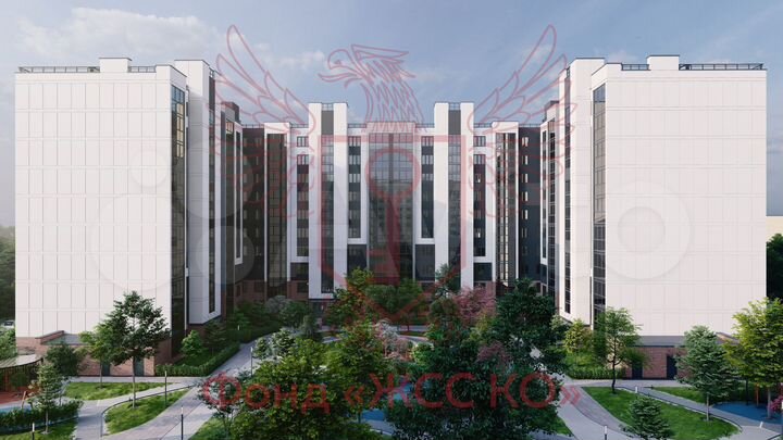 2-к. квартира, 69,4 м², 8/10 эт.