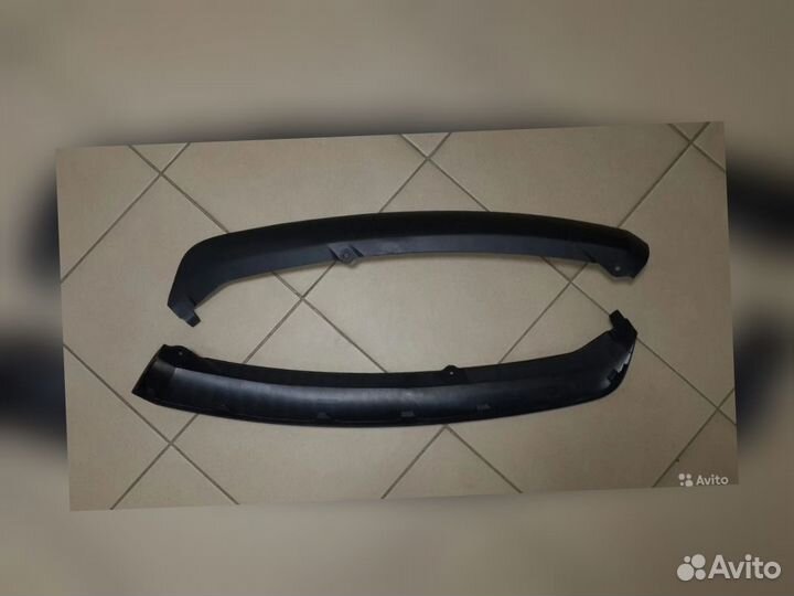 Спойлер накладка переднего бампера Ford focus 3