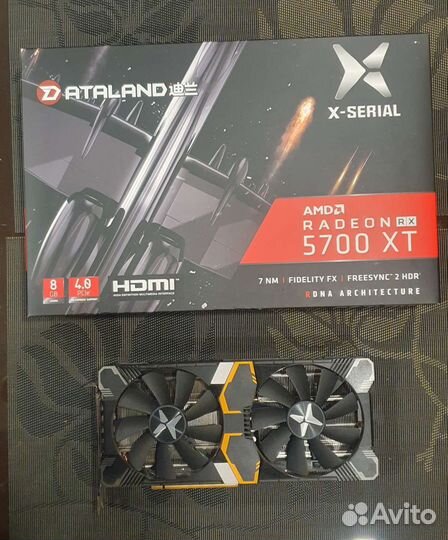 Видеокарта AMD Radeon rx 5700xt 8gb