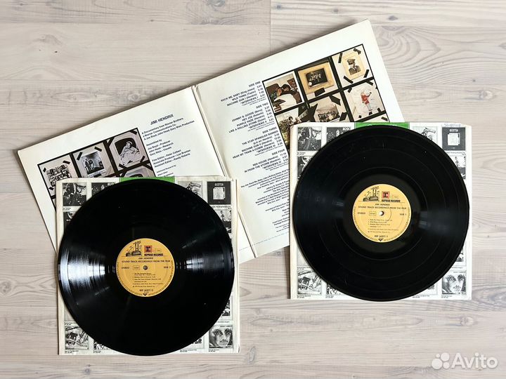 Винил soundtrack Jimi Hendrix (2xLP) Ger 1973