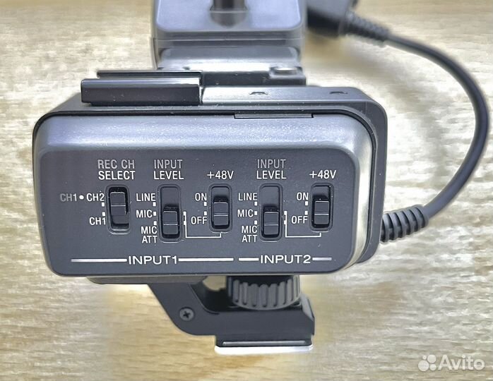 XLR от камеры Sony HVR-A1e