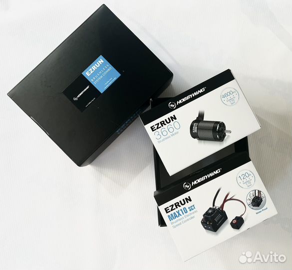 Б/К RC Hobbywing Ezrun Combo Max10 3660SL 4600 kv