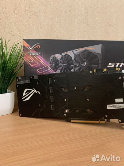 Видеокарта asus rog strix gtx 1080 8gb