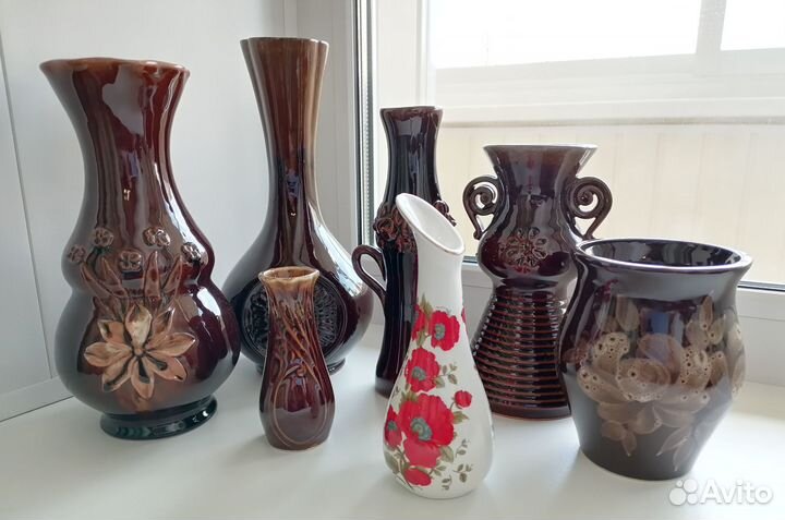 Вазы для цветов,фруктов,конфет(много)