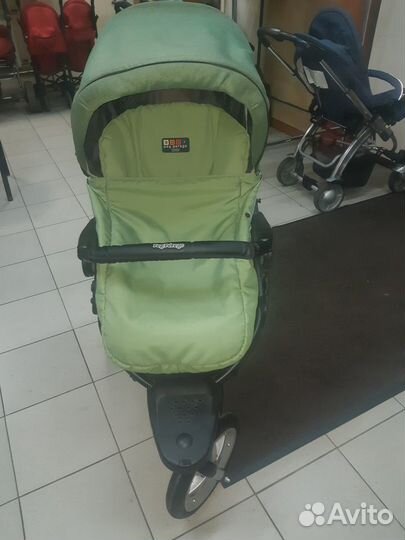 Коляска Gt3 зеленая
