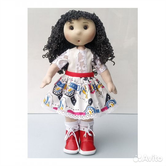 Кукла ручной работы с приданным. На заказ