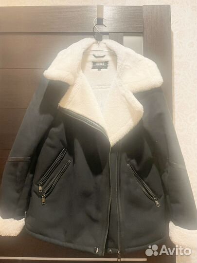 Дубленка авиатор женская 44 46
