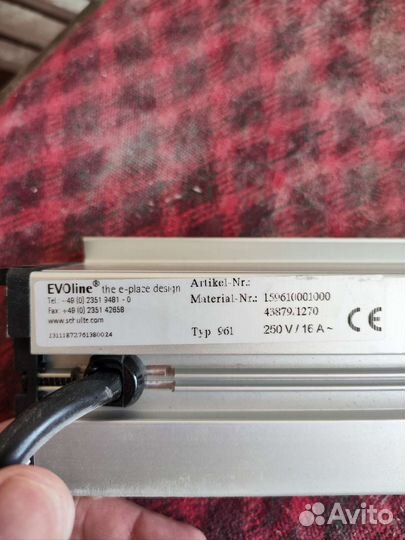 Блок встраиваемых розеток evoline