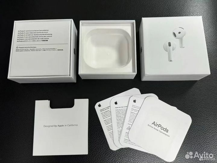 Наушники apple airpods 4 2025