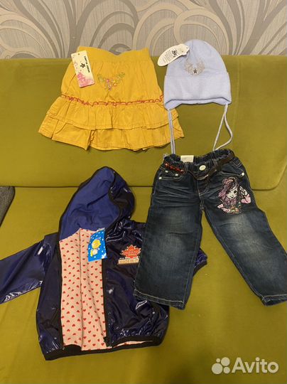 Одежда пакетом на девочку