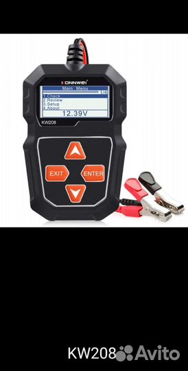 Тестер аккумуляторной батареи konnwei KW208