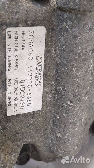 Компрессор кондиционера Toyota Corolla E12, 2002