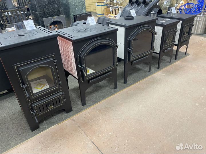 Дровяная печь камин