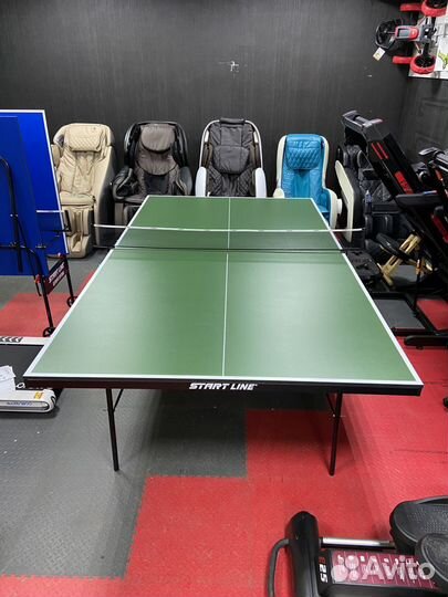 Теннисный стол Start Line Game Indoor green