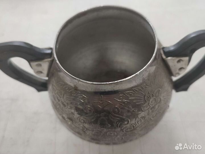 Сахарница СССР из металла