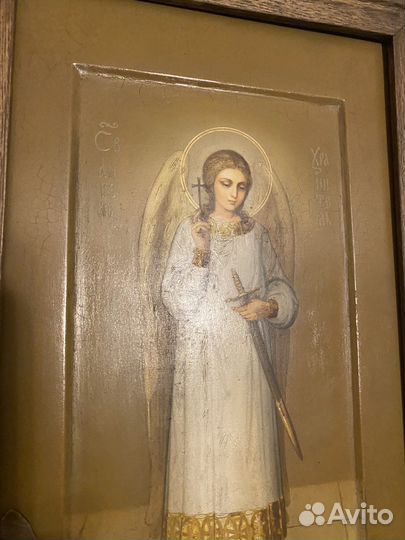 Икона Ангел Хранитель. Старая