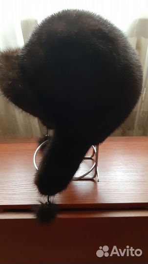 Шапка ушанка женская, норка