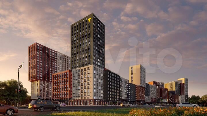 4-к. квартира, 68 м², 14/22 эт.