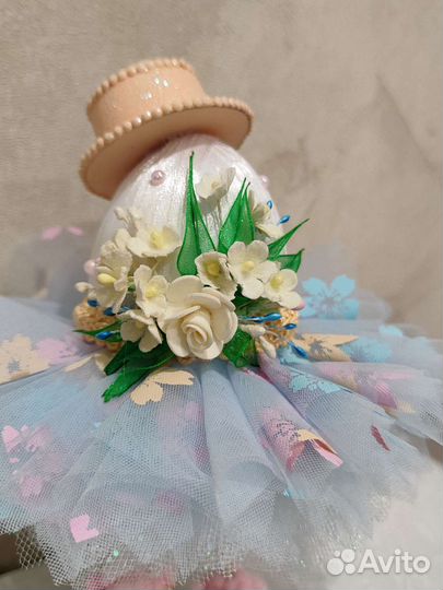 Яйцо-топотушка (пасхальный сувенир)