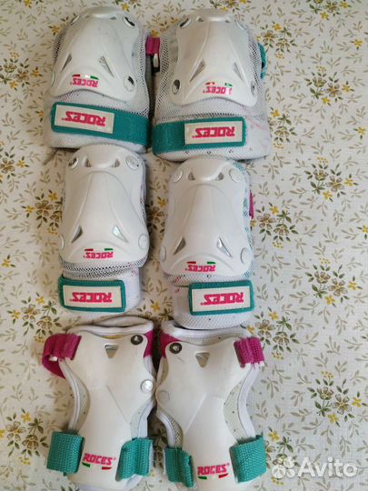 Защита для роликов детская, б/у, на 6-8лет