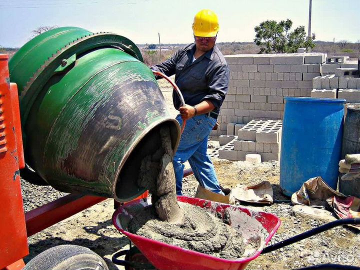 Аренда бетоносмесителя бетономешалки