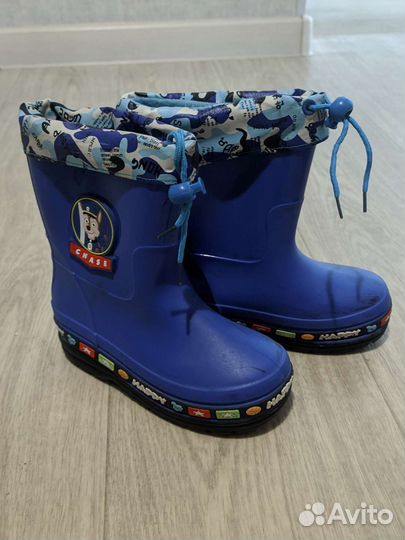 Детские резиновые сапоги