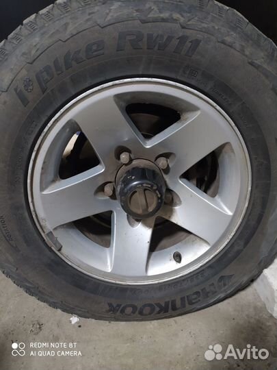 R16 Hankook I'Pike RW11 235/70, PCD 5x139.7 DIA 100