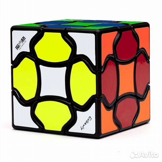 Кубик Рубика QiYi (MoFangGe) 3x3x3 Fluffy cube, bl