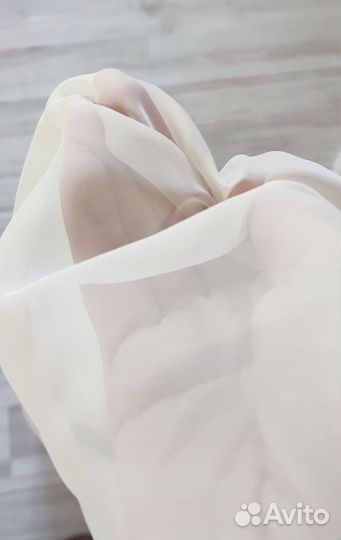 Тюль бу с крючками