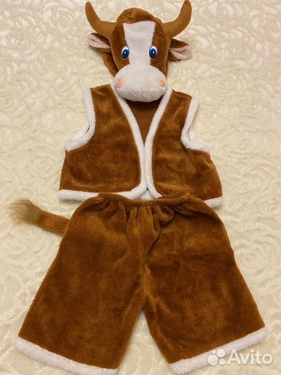 Карнавальный костюм бычка 122