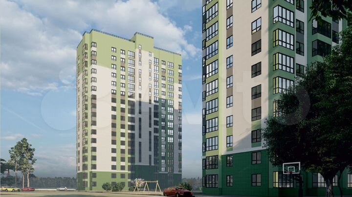 Квартира-студия, 28,2 м², 6/17 эт.