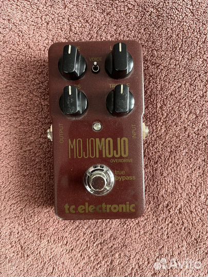 Гитарная педаль перегруза (overdrive) tc mojomojo