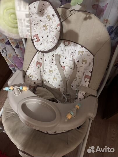 Детские электронные качели