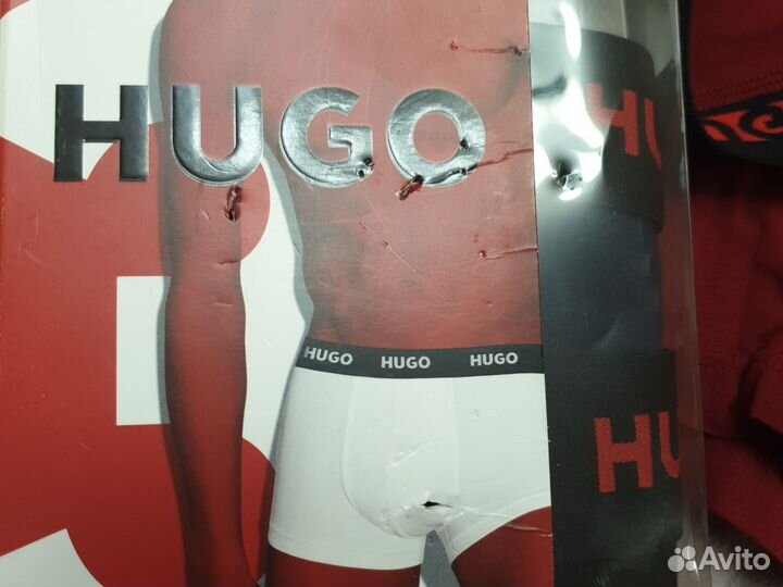 Трусы набор 3 шт hugo boss размер M