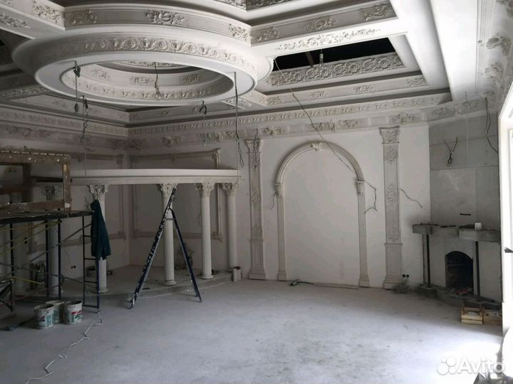 Шикарный ремонт, лепнина. Лепная работа под ключ