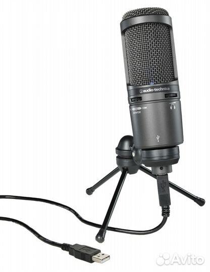 Студийный микрофон Audio Tachnica AT2020USB+