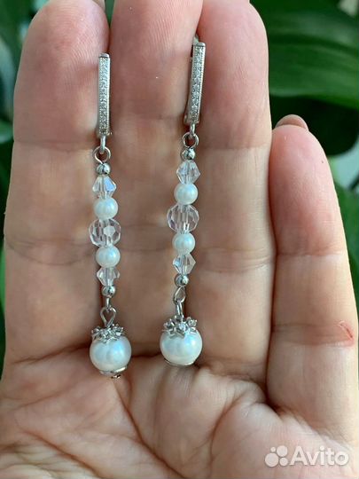 Веточка в прическу свадебная