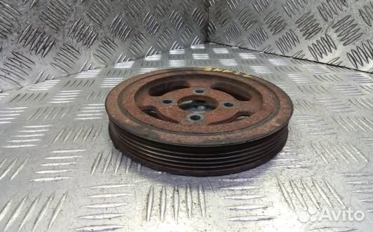 Шкив коленвала демпферный дизельный chevrolet capt