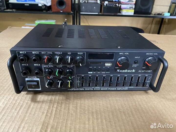 Bluetooth усилитель Sunbuck AV-MP326BT (USB, SD)