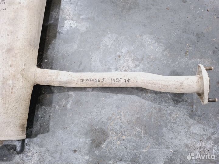 Глушитель основной Kia Sportage III (SL) 2010-2016