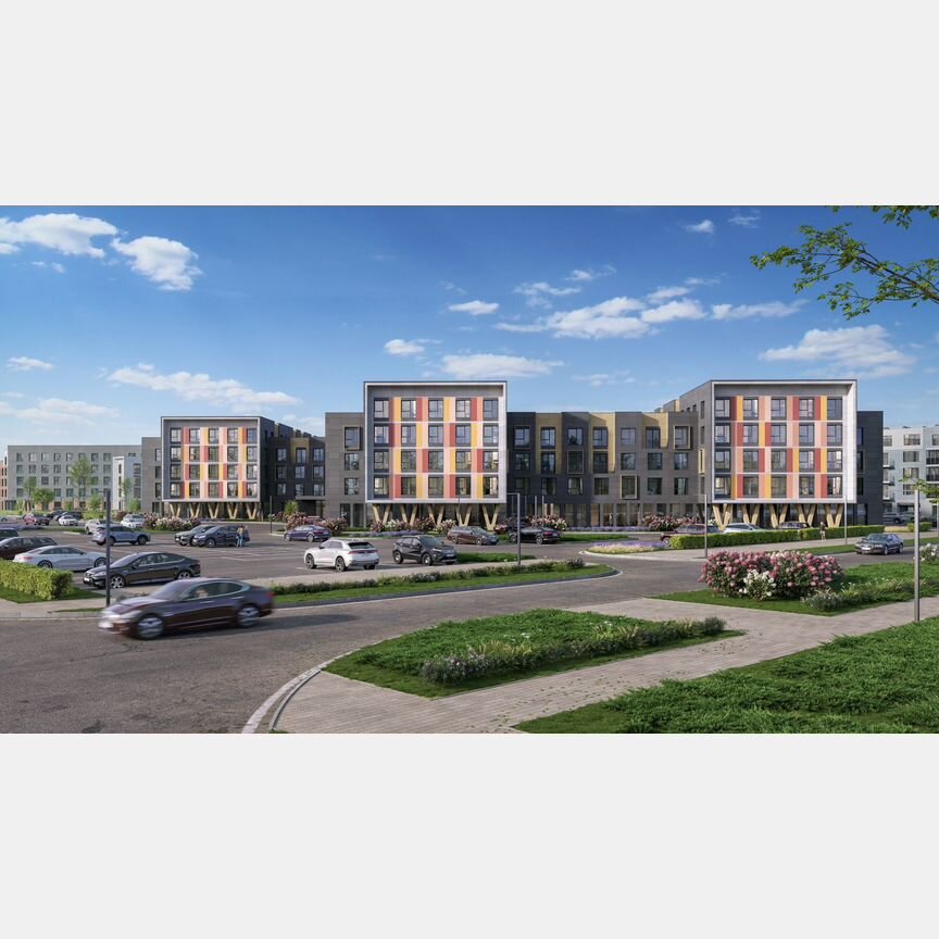 2-к. квартира, 50,1 м², 5/5 эт.