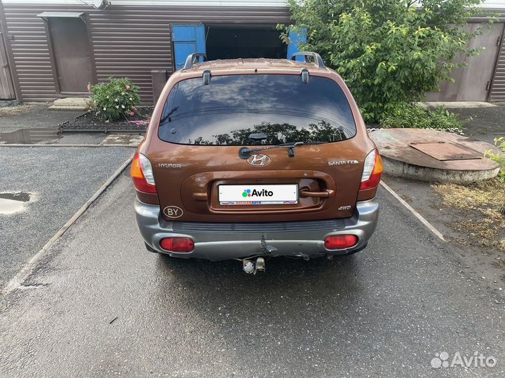 Hyundai Santa Fe 2.4 МТ, 2000, 203 000 км