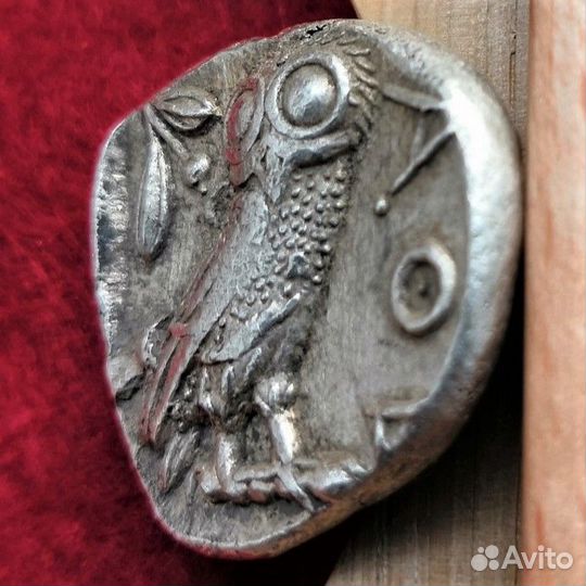 Афины тетрадрахма Пелопонесская война красота