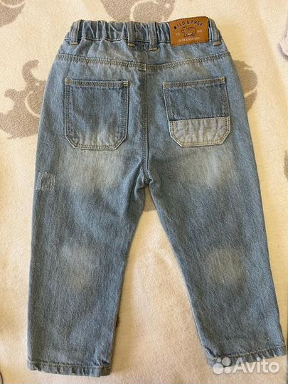 Джинсы и кофта для девочки 80