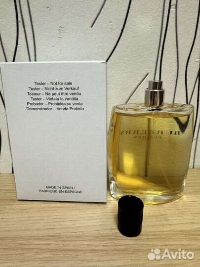 Burberry for men тестер 100 мл
