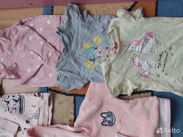 Вещи пакетом на девочку 98-104